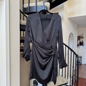 Mango Charcoal Gray Dress
